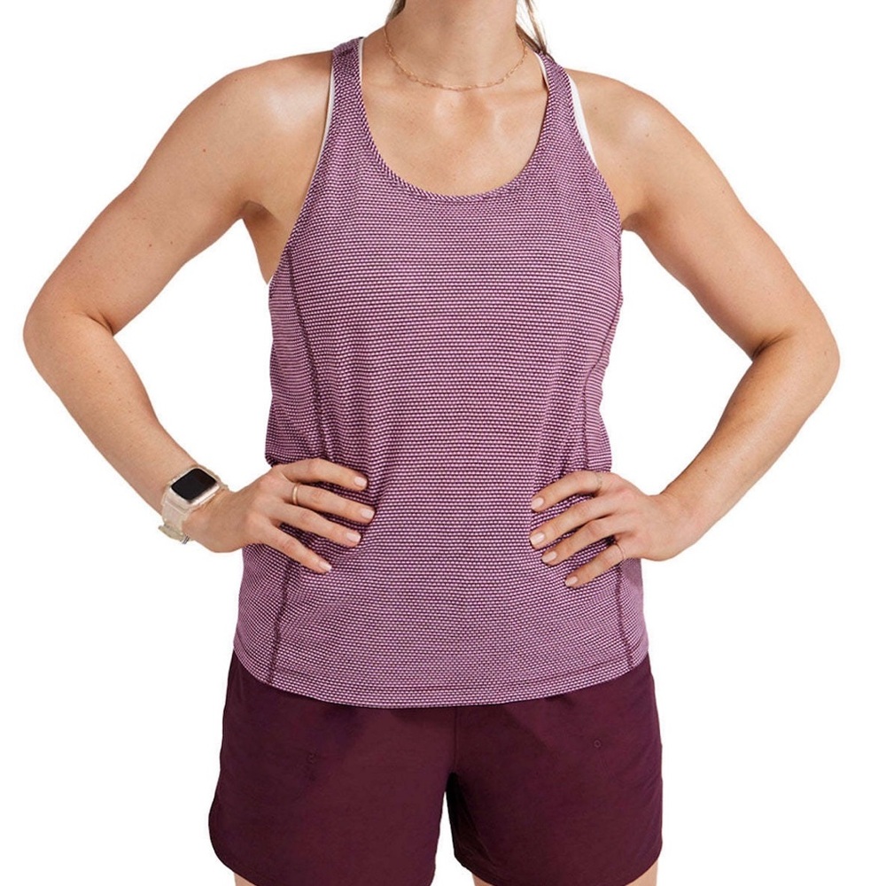 Allbirds Aubergine Natural Run Tank Top Natural Women’s Small